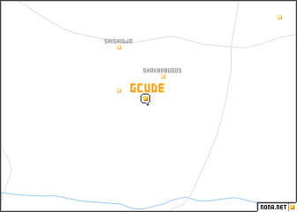 map of Gcude