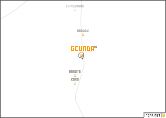 map of Gcunda