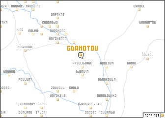 map of Gdamotou