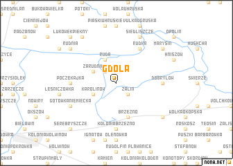 map of Gdola