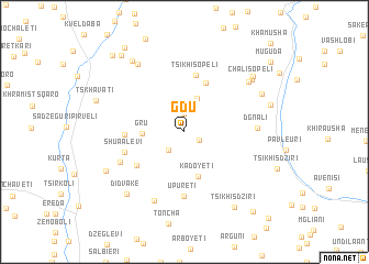 map of Gdu