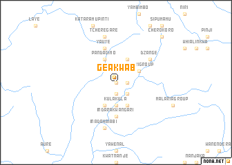 map of Geakwab