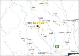 map of Geamawt