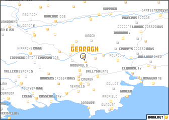 map of Gearagh