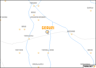 map of Geauri