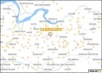 map of Gebangarr