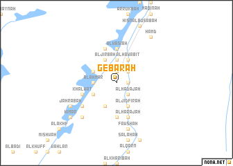 map of Gebarah