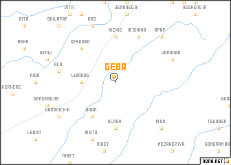 map of Geba