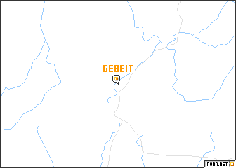 map of Gebeit