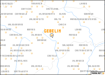 map of Gebelim