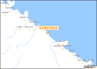 map of Gébénour