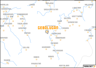 map of Gebolu-gan