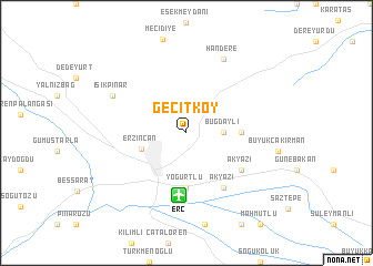 map of Geçitköy