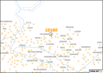 map of Gedar