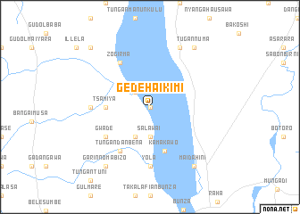 map of Gede Haikimi