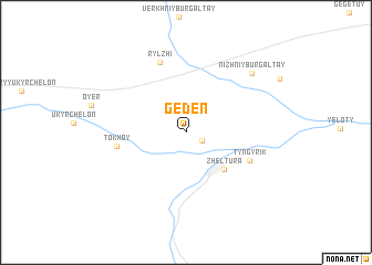 map of (( Geden ))