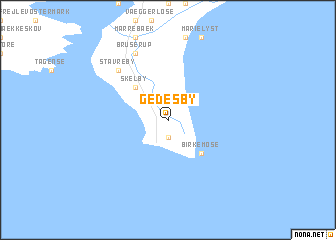 map of Gedesby