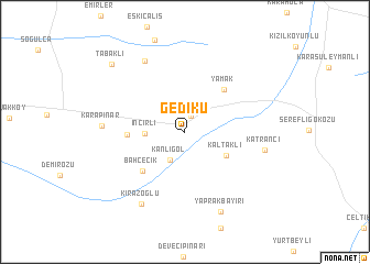 map of Gediku