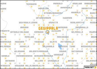 map of Gedippala