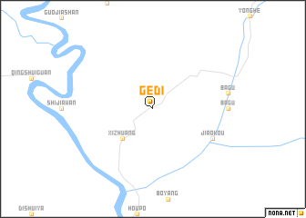 map of Gedi