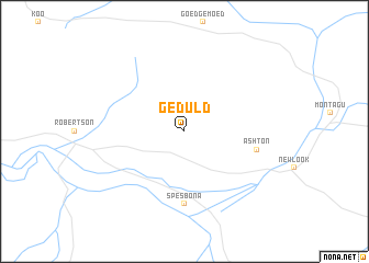 map of Geduld