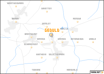 map of Geduld