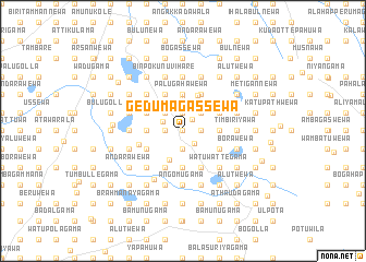 map of Gedumagassewa