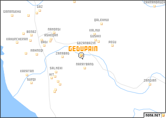 map of Gedū Pā\