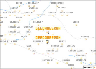 map of Geed Abeerah