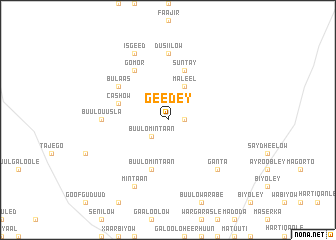map of Geedey
