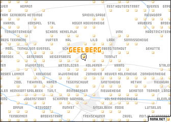 map of Geelberg