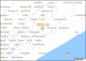 map of Geelle