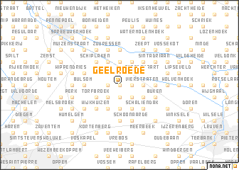 map of Geelroede