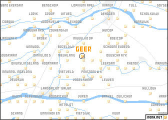 map of Geer