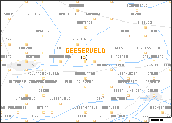 map of Geeserveld