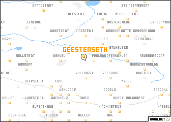 map of Geestenseth