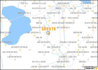 map of Geeste