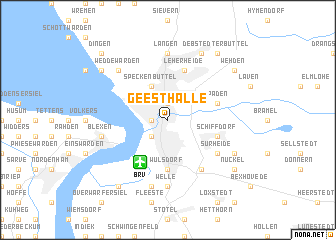 map of Geesthalle