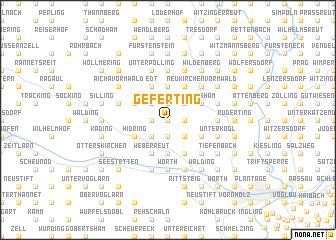 map of Geferting