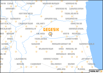 map of Gegesik