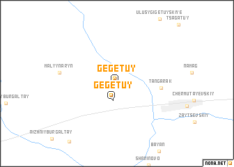 map of Gegetuy