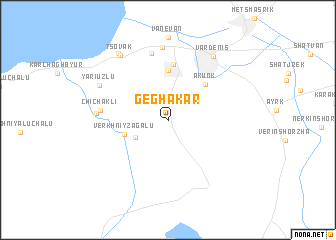 map of Geghakʼar