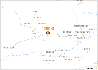 map of Geghi