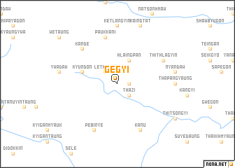 map of Gegyi