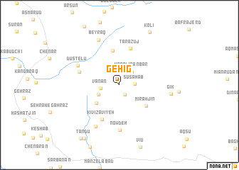 map of Gehīg