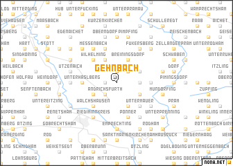 map of Gehnbach