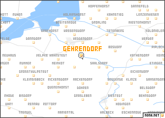 map of Gehrendorf