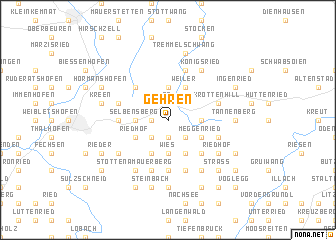 map of Gehren