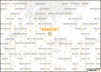 map of Gehucht