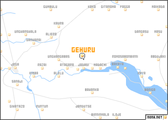 map of Gehuru